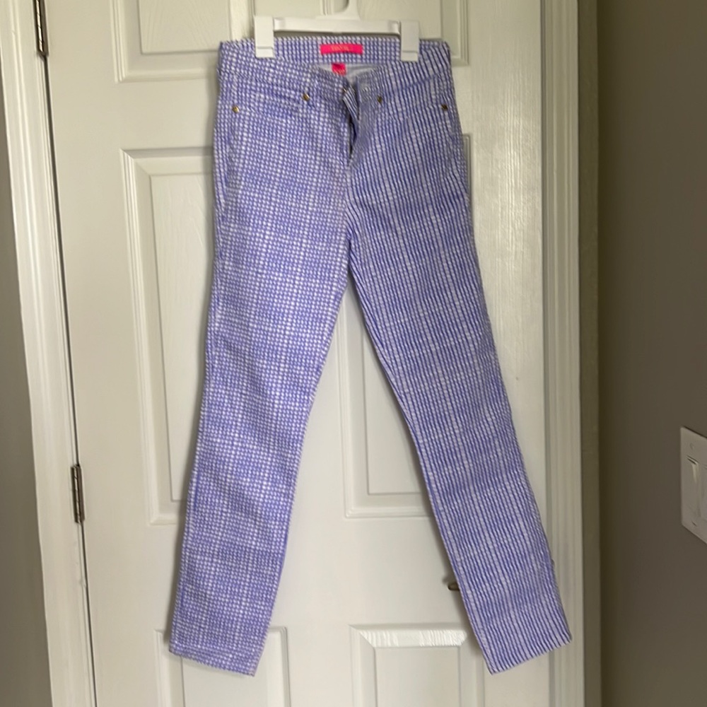 Lilly Pulitzer South Ocean High Rise Skinny Jeans size 2 NWT